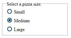 Radio button in Edge
