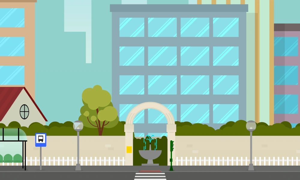 detail of the fountain