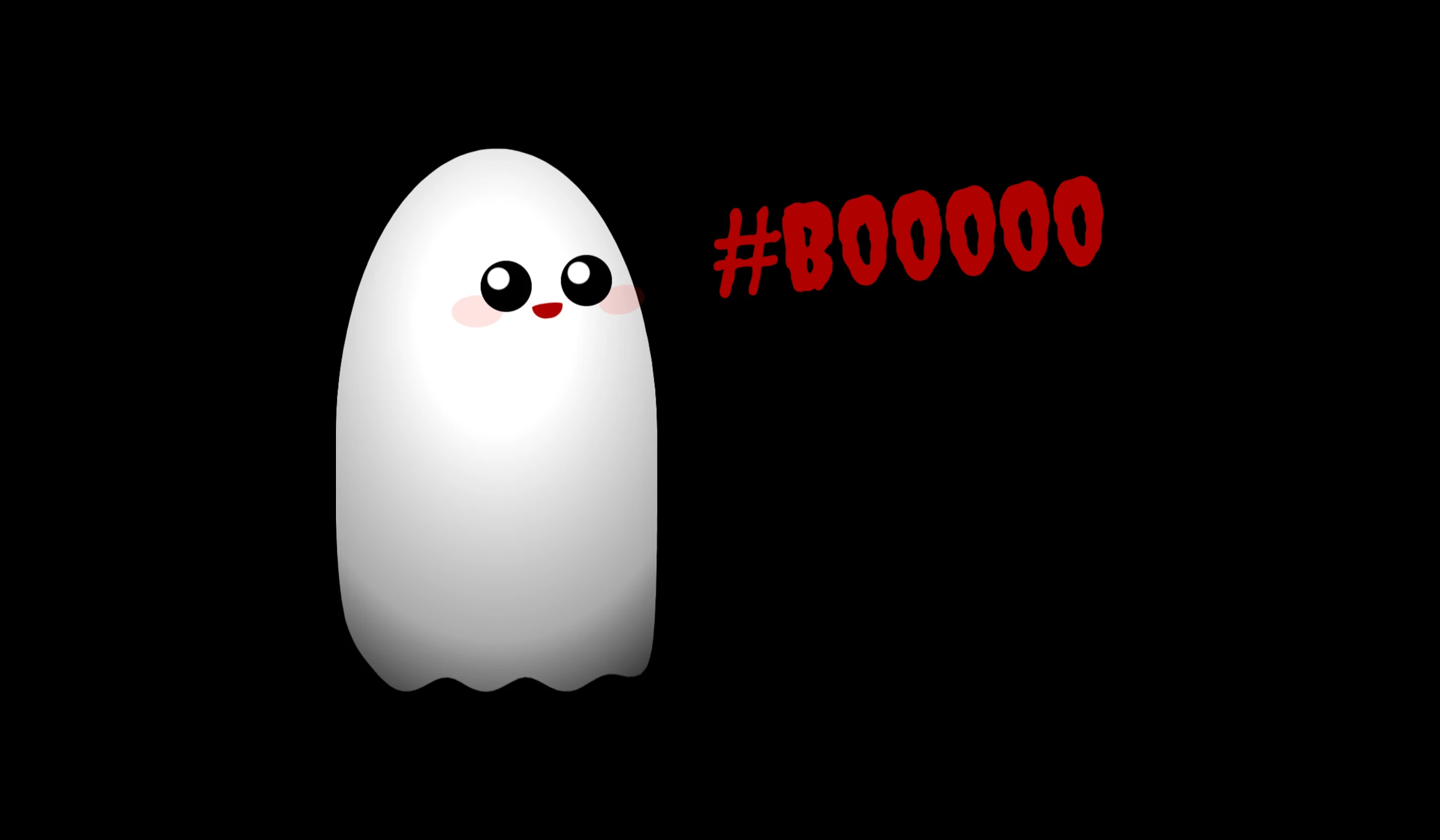 cartoon of a ghost saying #b00000