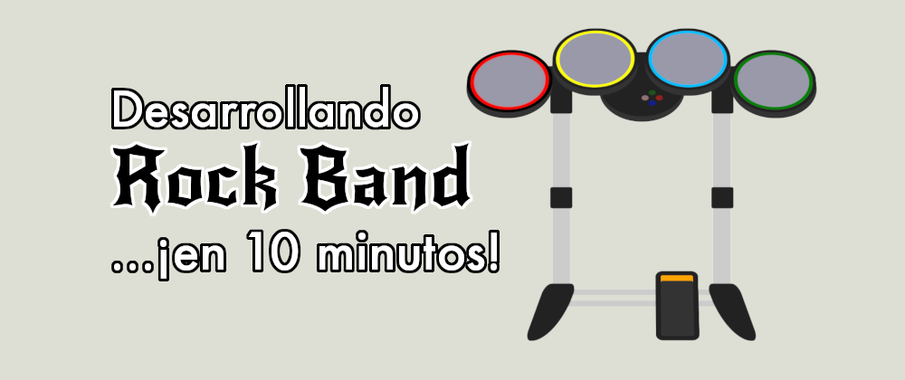 drumset gamepad illustration