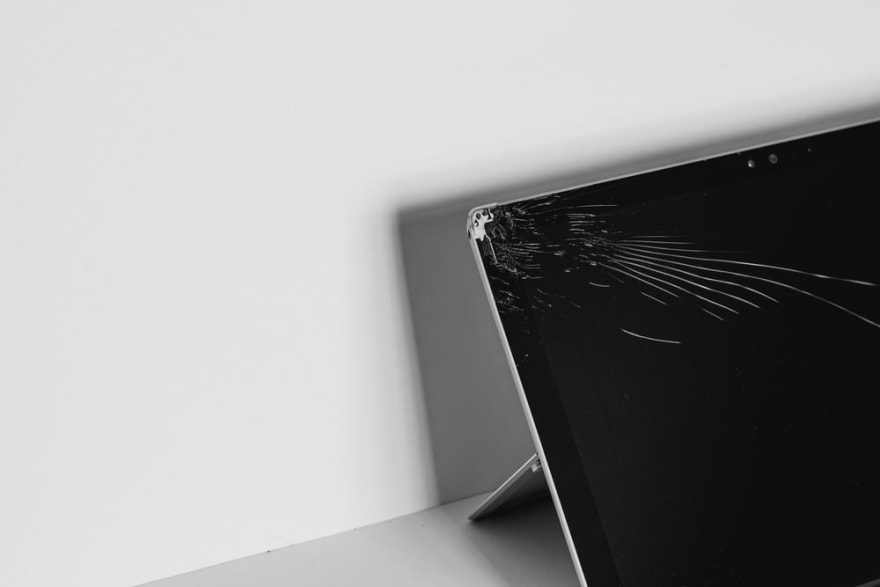 Broken computer