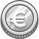 icon with a silver coin