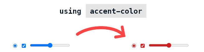 Change the default color to whatever you want