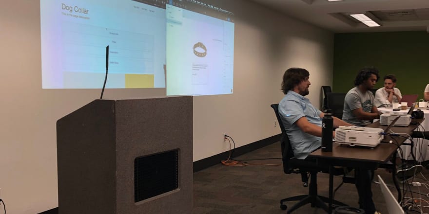 Brad Frost and Dan Mall at their workshop