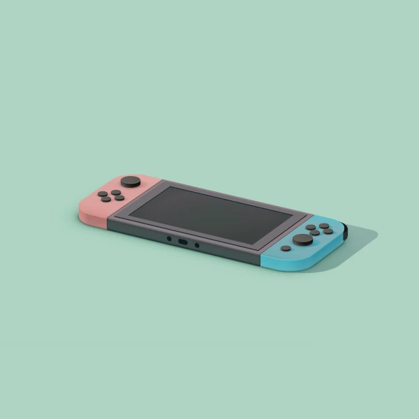 illustration of a Nintendo Switch
