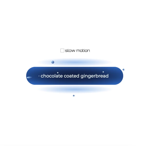 a button with particles flowing towards it