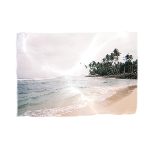 an image with water distortion