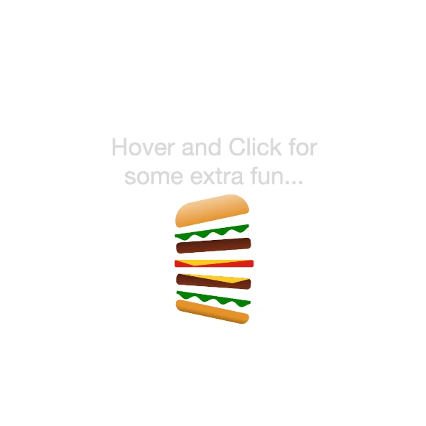 an open hamburger menu