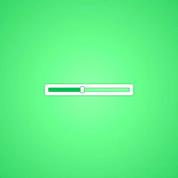a green slider
