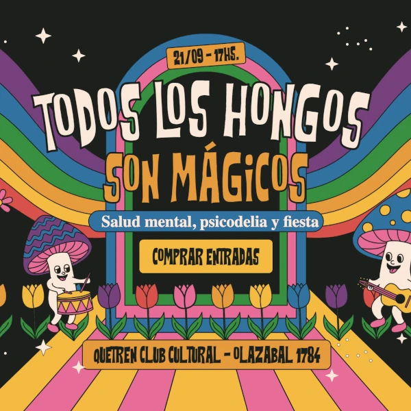 Psychedelic poster for a psychedelic event