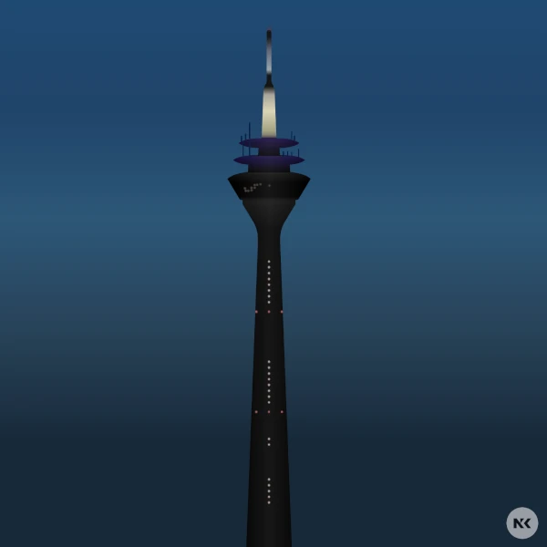 illustration of a tower