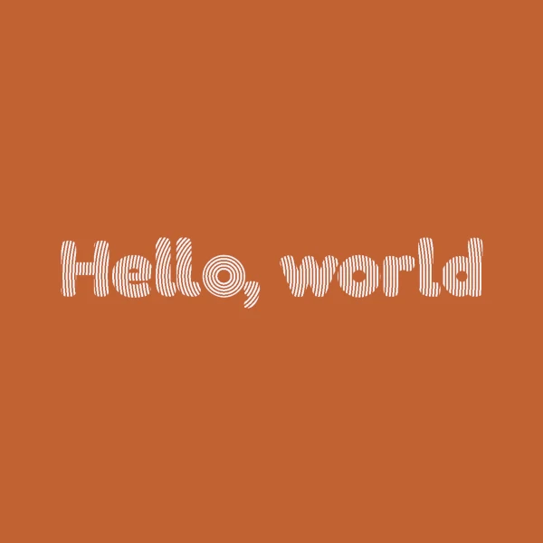 hello, world!